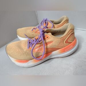 Brooks Women's Glycerin 21 Running Sneakers Shoes 8 Yellow Orange B8